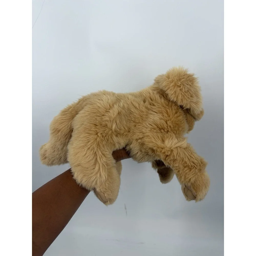 Folkmanis Golden Retriever Puppy Dog Realistic Puppet Stuffed Animal Plushy